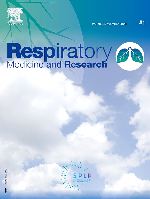 Go to journal home page - Respiratory Medicine and Research